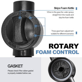 SPHAN brass adjustable nozzle enables precise spray patterns