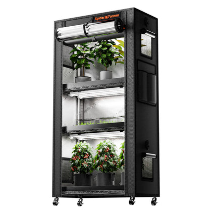 Spider Farmer 2026 plant stand with four tiers ideal for seed starting and growth