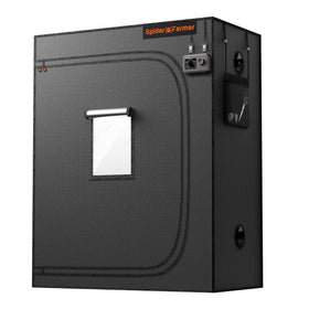 Spider Farmer 4x2 grow tent front view showing light-tight construction for reliable indoor growing.