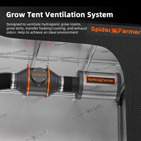 Spider Farmer assembly-in-box guide supports quick, beginner-friendly setup.