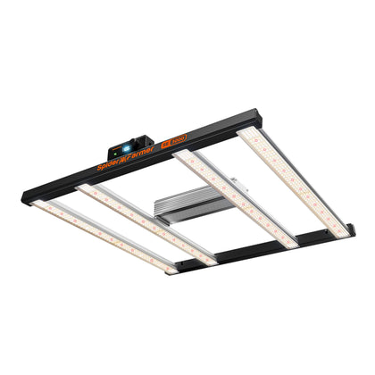 Spider Farmer SE3000 bar-style LED panel for uniform 3x3 ft canopy coverage.