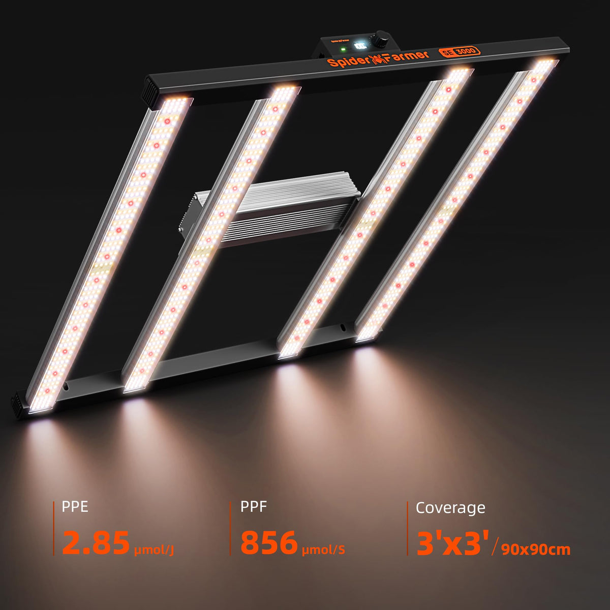 SE3000 daisy-chain capability supports scalable multi-light setups.