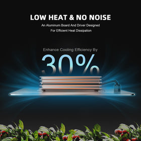 SF1000-2Pack full spectrum glow supports white, blue, red, and IR phases.