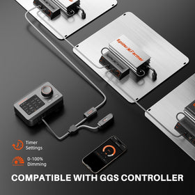 SF2000Pro no-fan design keeps the grow space quiet.