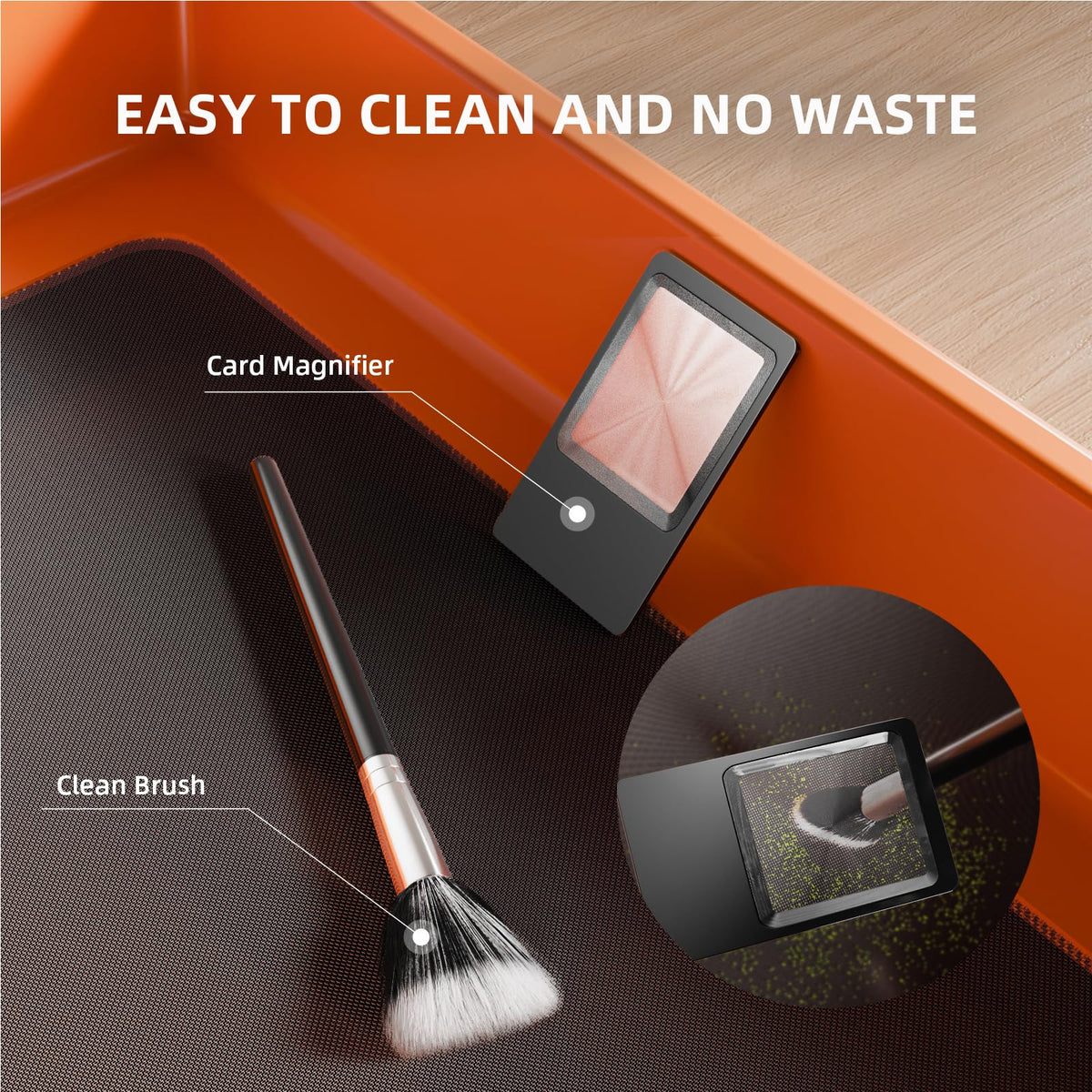 Spider Farmer easy-clean construction minimizes residue between uses.