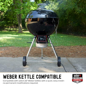 Spider Grills Venom compatible with 22 to 26-inch Weber kettles for versatile use