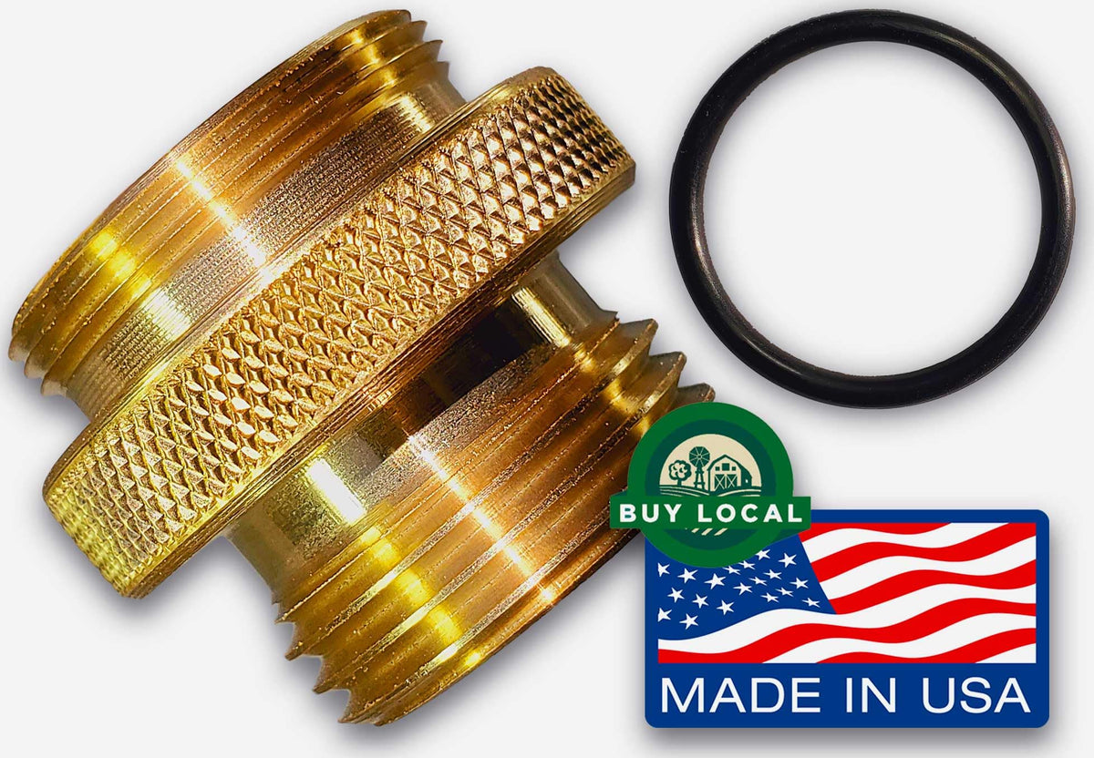 SPGTM-9 delivers leak-resistant garden hose connection during irrigation.