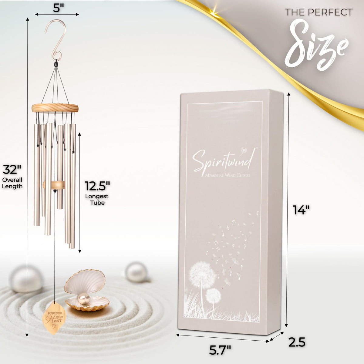 Spiritwind supports The Tears Foundation with donations tied to memorial gifts.