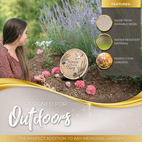 Spiritwind embossed sympathy card adds a personal note to your memorial gift.