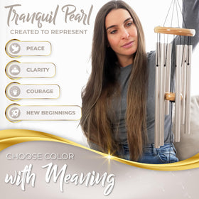 Spiritwind tranquil pearl color symbolizes courage and new beginnings for memories.
