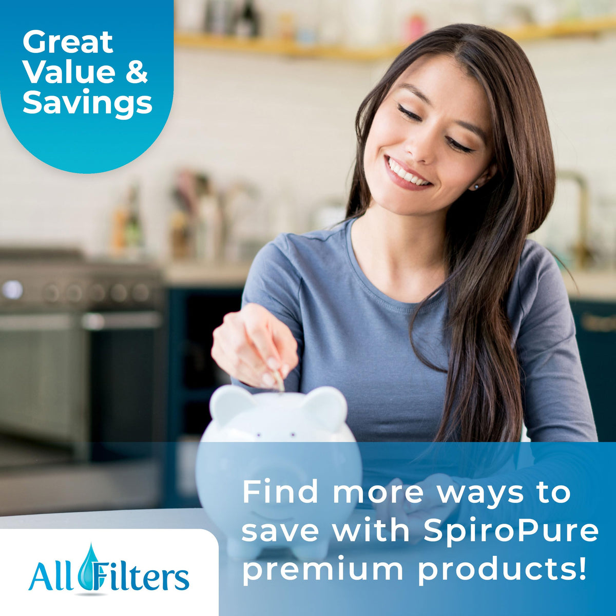 SpiroPure helps maintain water clarity with reliable filtration.