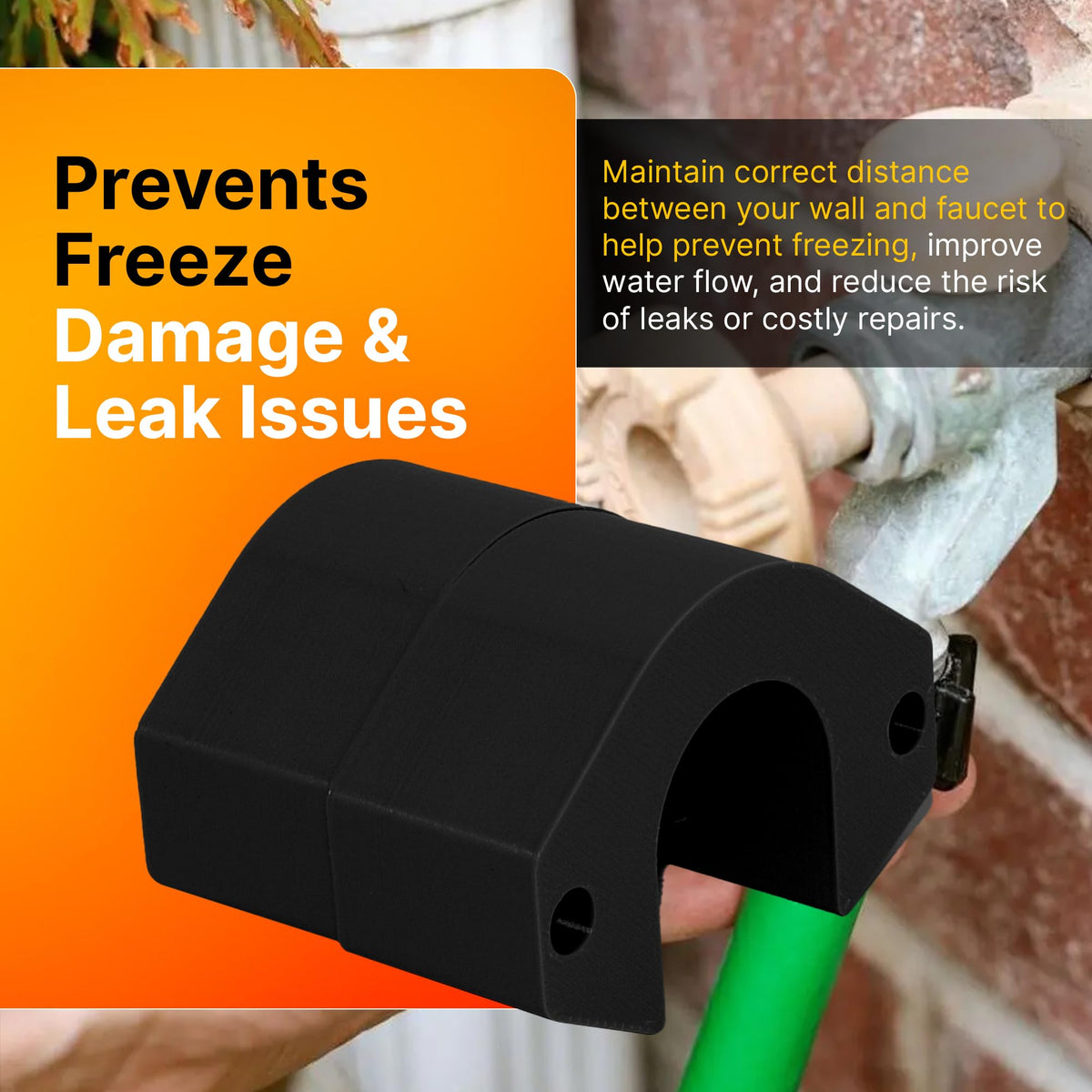 Splash N Color weather-resistant spacer stands up to rain and sun.