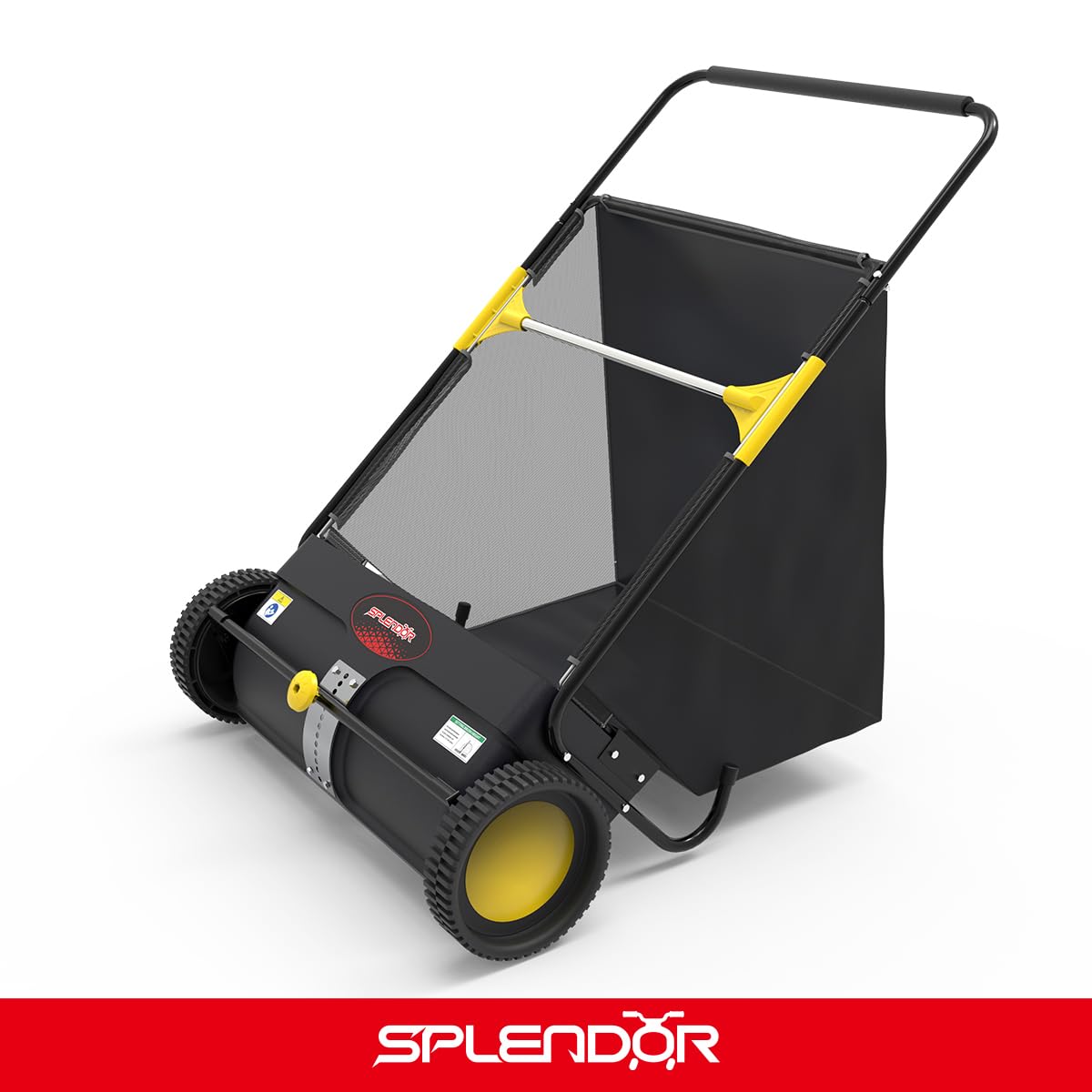 SPLENDOR LS-650A2 heavy-duty wheels handle tough terrain.