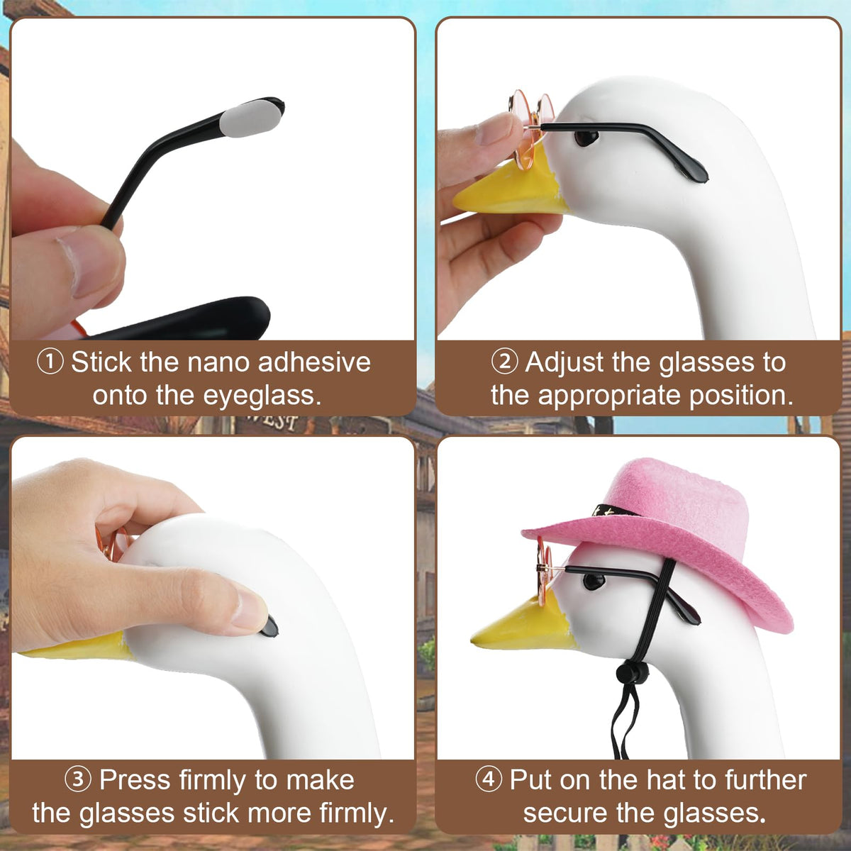 SPNKMJUJ easy-slip-on goose outfit for fast setup