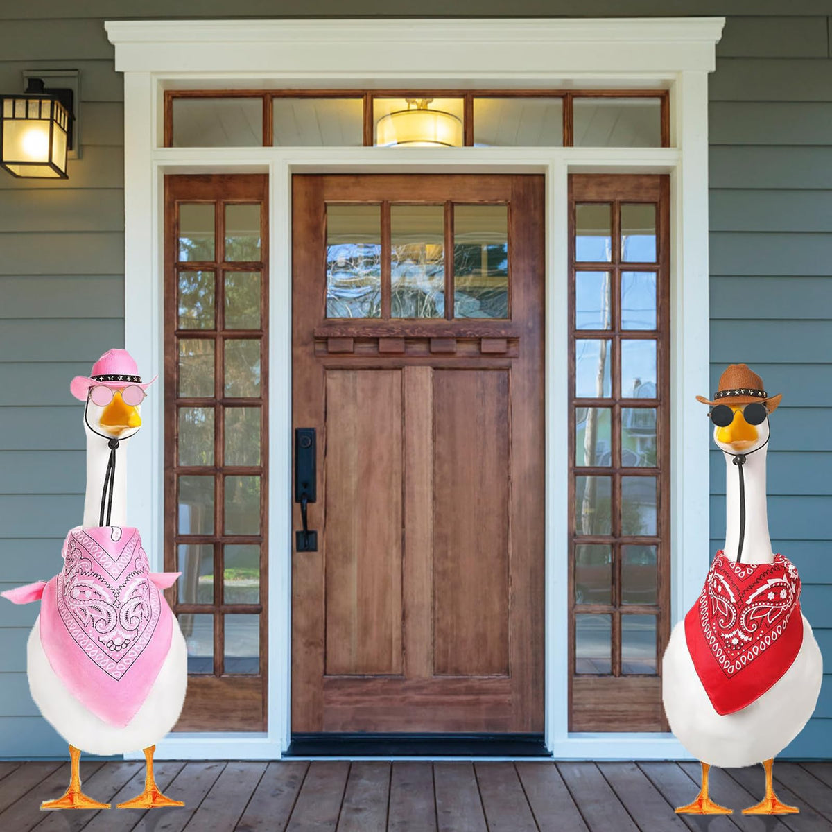 SPNKMJUJ gift-ready goose outfit sparks smiles at home or events