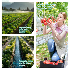 SPONDWILD weather-resistant irrigation tubing withstands temperature changes.