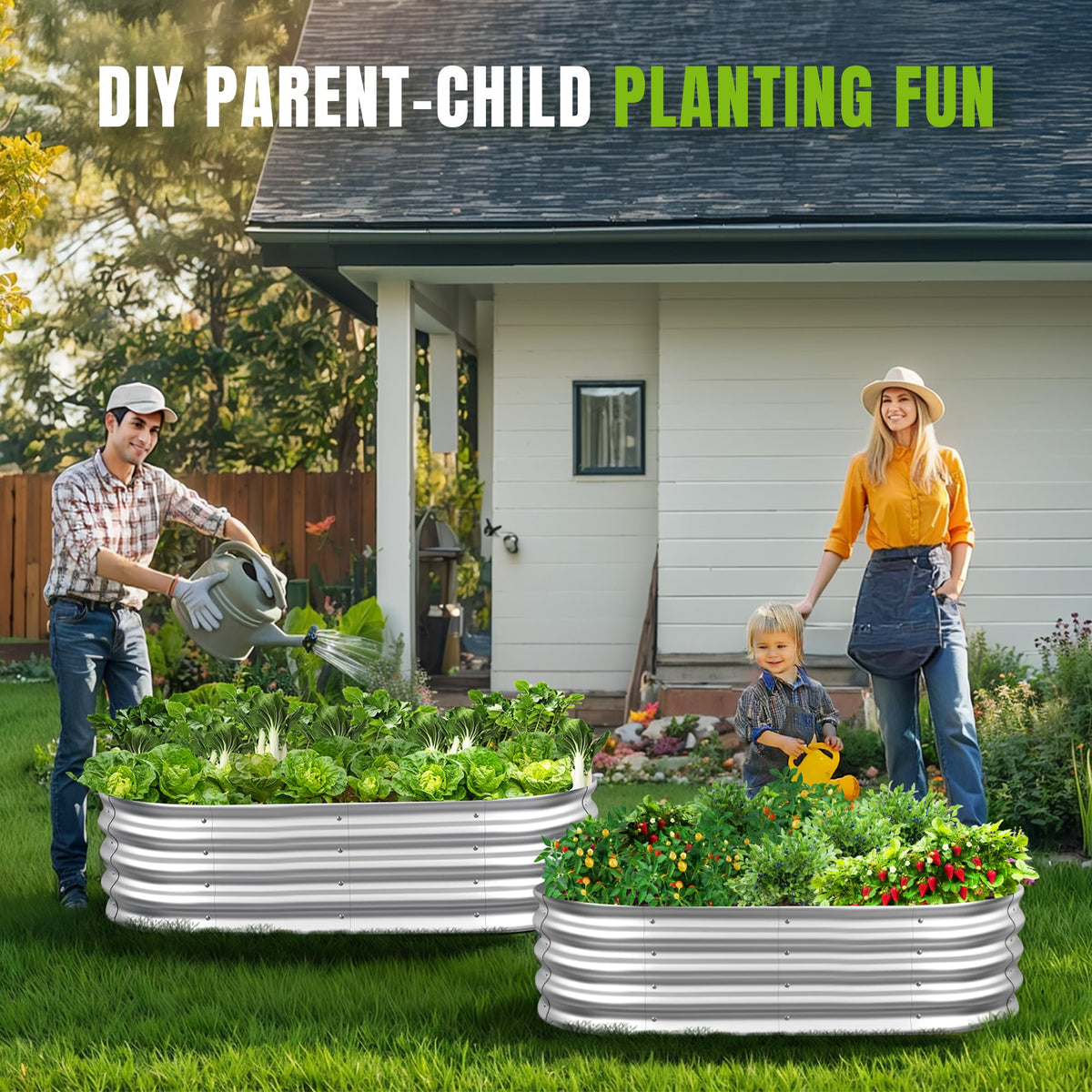 Sponvatt 4x2x1ft footprint fits patios and small yards with ease.