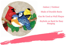 Spoontiques floral garden stone adds vibrant color to beds and patios.