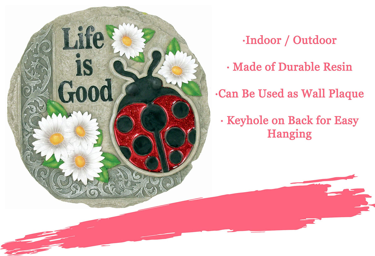 Spoontiques Garden stepping stone makes a thoughtful housewarming gift.