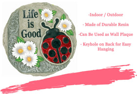 Spoontiques Garden stepping stone makes a thoughtful housewarming gift.