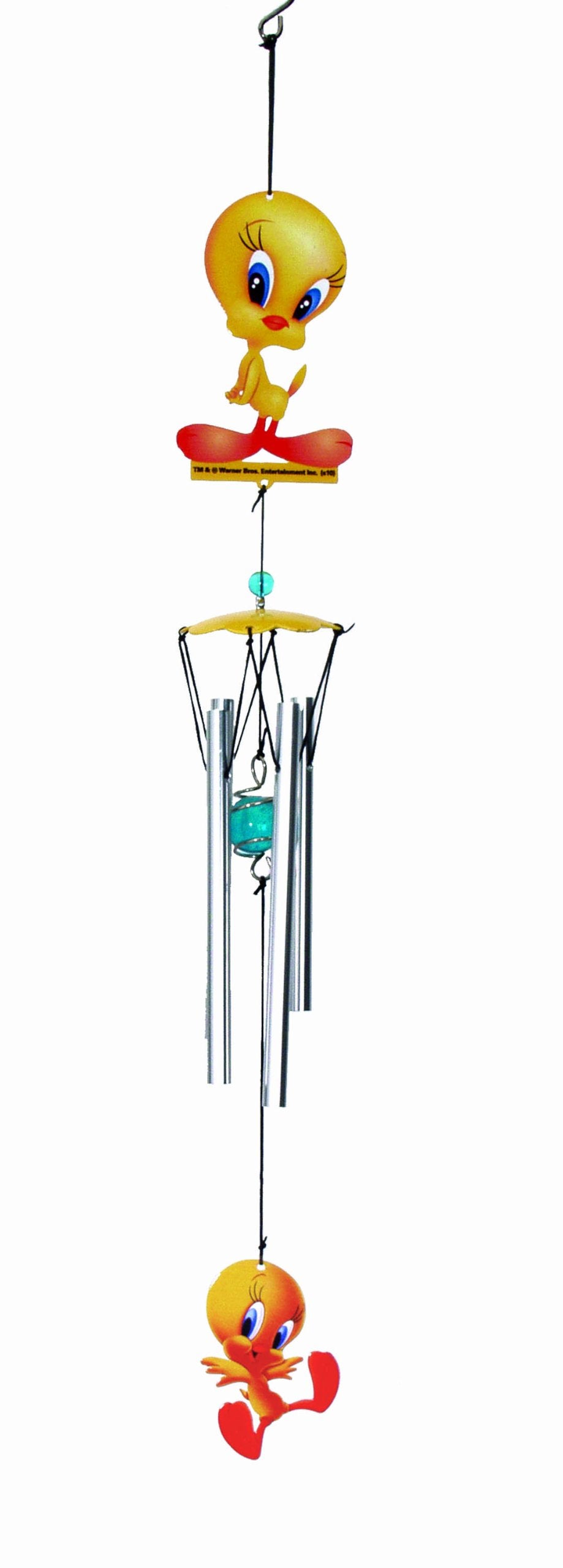 Spoontiques Tweety wind chime for outdoor spaces, gentle whimsical tones.