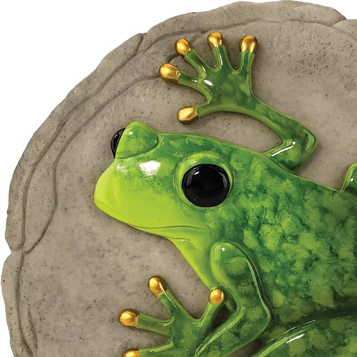 Spoontiques wall plaque option shows off garden art indoors.
