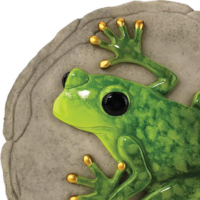 Spoontiques wall plaque option shows off garden art indoors.