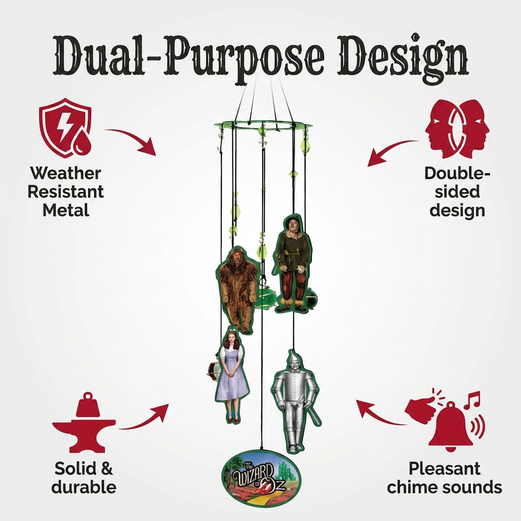 Spoontiques wind chime in patio setting delivers gentle outdoor melody with budget-friendly charm.