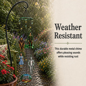 Spoontiques Wind chime offers versatile indoor/outdoor use without assembly.
