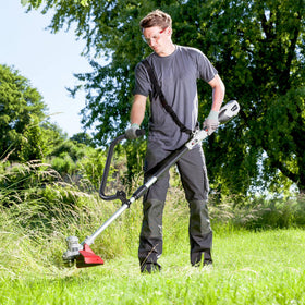 SporGain upgraded weed eater handle side profile highlighting lightweight build