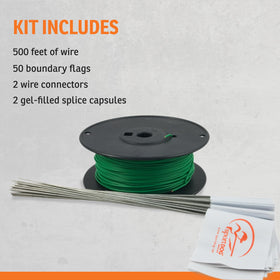 SportDOG SDF-WF splice capsules protect joins from moisture.