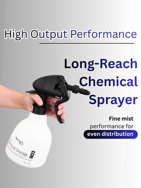 Sprayers Plus 803 bleach-safe seals ensure reliable performance with harsh chemicals.