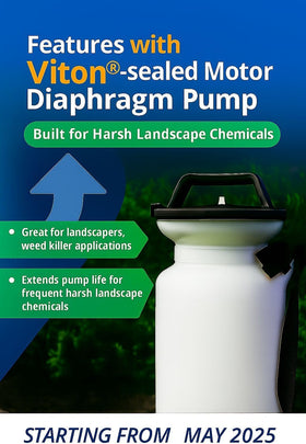 Sprayers Plus YT25E adjustable brass nozzle enables precise mist and jet settings.
