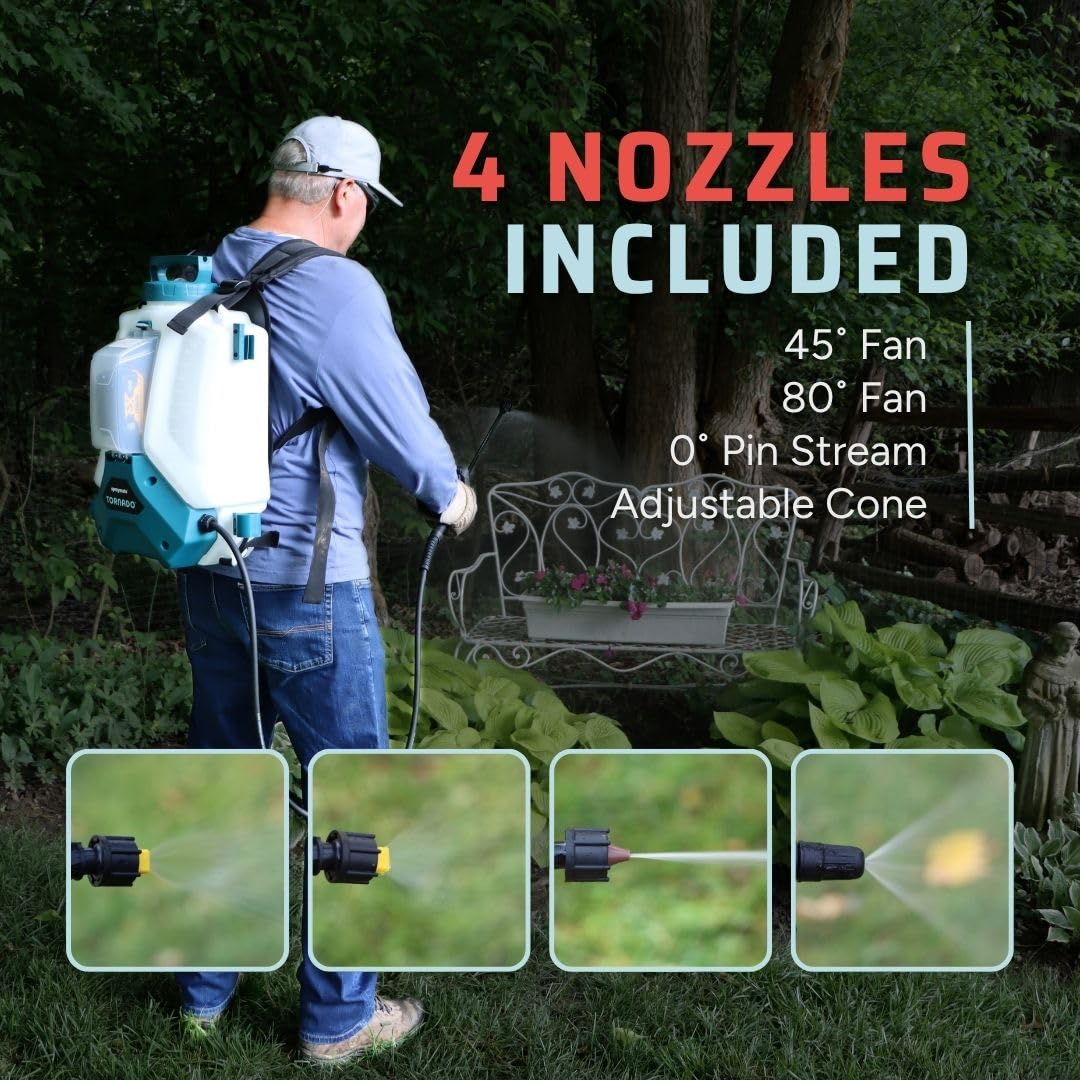 SprayMate Tornado TeeJet nozzles offering versatile coverage options.