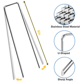 Sprigra 8GA galvanized stake delivers rust resistance for outdoor projects.