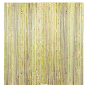 Sprigra bamboo slat fence outdoor installation enhances privacy and airflow.