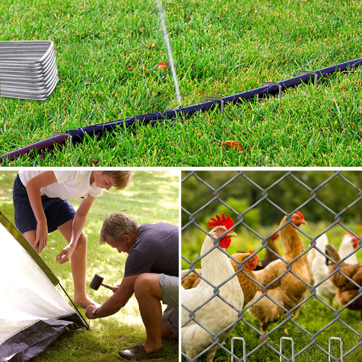 Sprigra weatherproof garden stake withstands outdoor conditions.