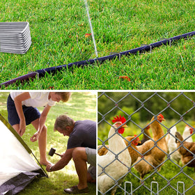 Sprigra weatherproof garden stake withstands outdoor conditions.