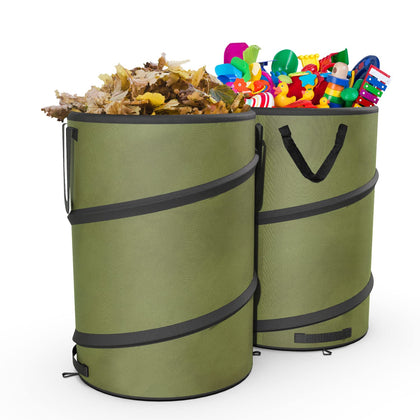 Sprinia collapsible trash can full height for easy campsite cleanup