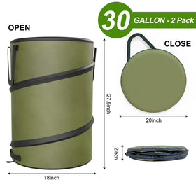 Sprinia 30gal oxford fabric bag for durable outdoor waste