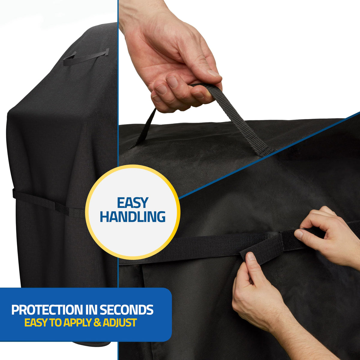 SPRINKS grill cover handles allow easy installation and removal