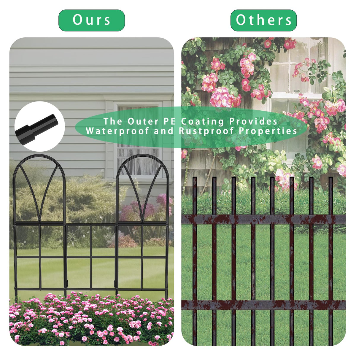 SprintGy climbing-plant support is easy to install and reconfigure as plants grow.