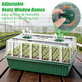 SprintGy durable PET material seed starter tray for long-term use