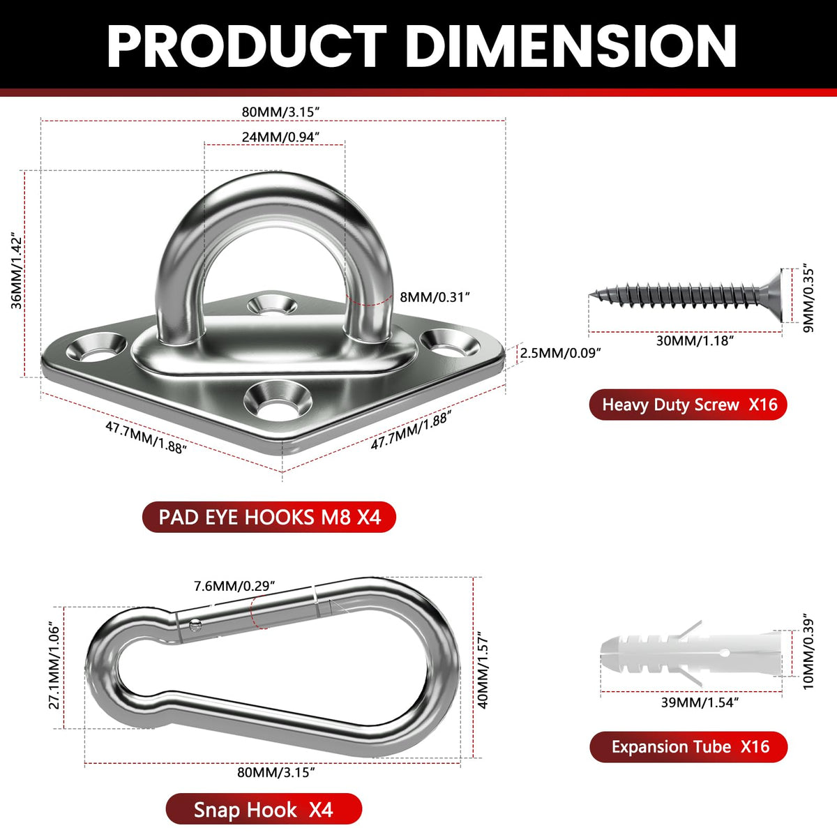 Sprookber 1200 lb hammock kit image highlighting strong load capacity.
