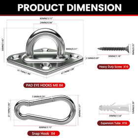 Sprookber 1200 lb hammock kit image highlighting strong load capacity.