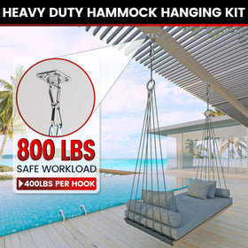 Sprookber heavy-duty ceiling hook with 6mm steel for durable suspensions