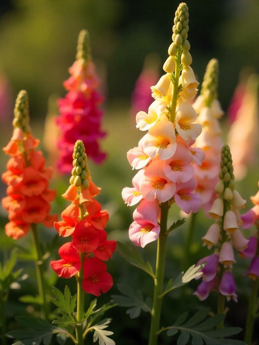 Sprouticus Maximus Seeds Multicolor Dwarf Snapdragon planting windows vary by zone.