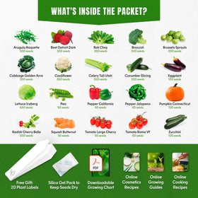 SproutMe Seeds heirloom non-GMO seeds showcasing diverse vegetables.