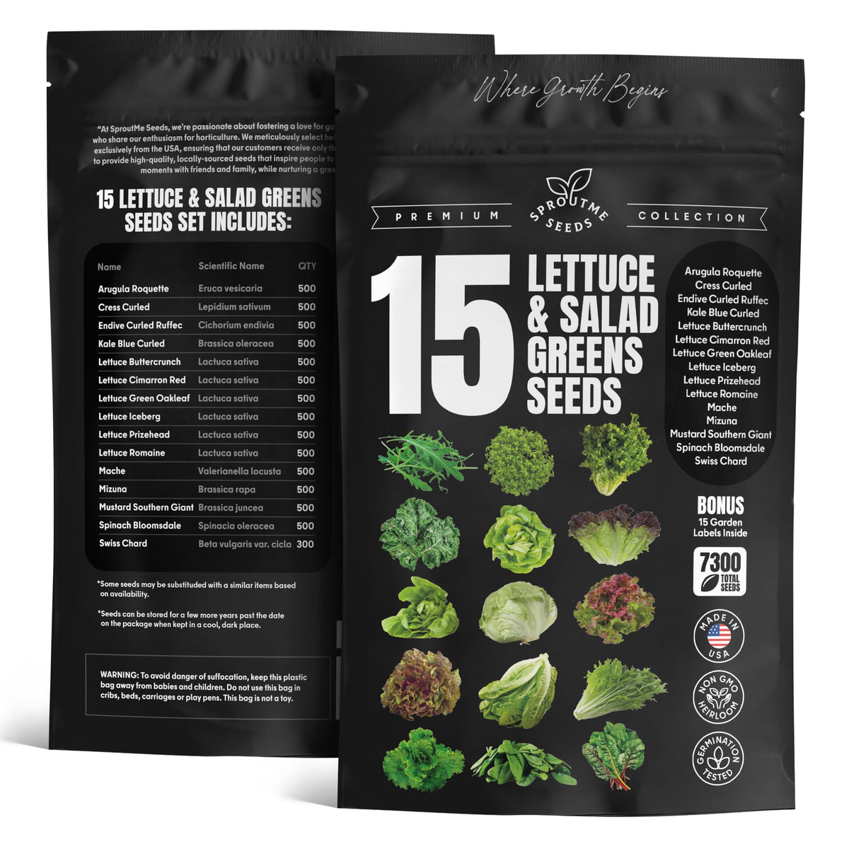 SproutMe Seeds US-grown seeds logo emphasizing domestic sourcing