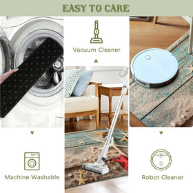 SPUNKER indoor/outdoor mat helps keep floors clean
